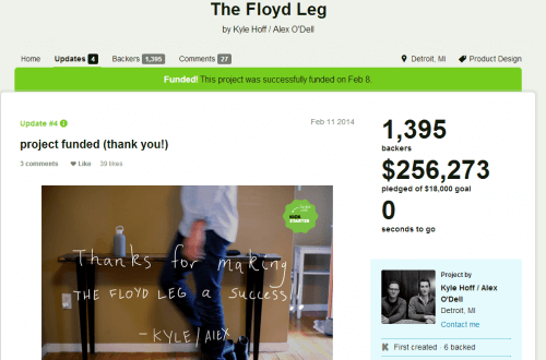 The Floyd Leg by Kyle Hoff
